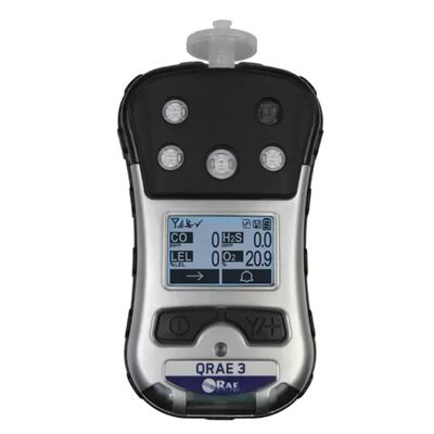 satın al Pompalı QRAE 3 Taşınabilir Dört Gaz Monitörü | Honeywell RAE | O2 LEL H2S CO Zehirli Gaz Dedektörü online manufacture